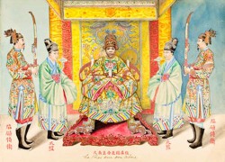 Bộ tranh quý về triều Nguyễn chào bán tại Mỹ “Grande Tenue de la Cour d'Annam”