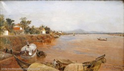 Những bức tranh quý về Việt Nam cuối thế kỷ 19 của họa sĩ người Pháp Gaston Roullet