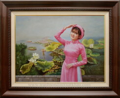 Chân dung vẽ từ ảnh chụp