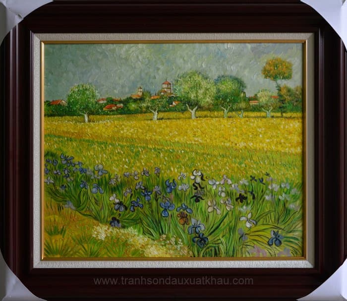 Field with Flowers near Arles - KHO-0123
